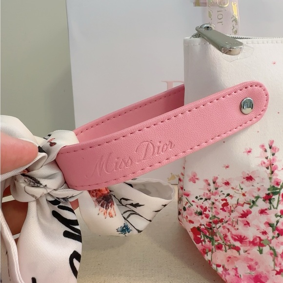 Miss Dior🌸Floral Cosmetic Makeup Clutch Bag - Picture 7 of 15